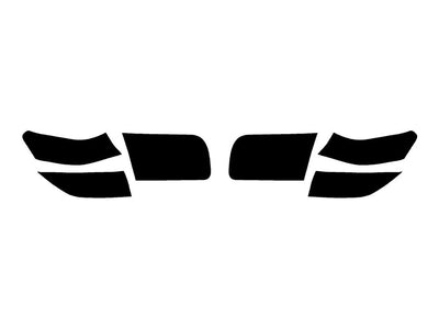 mkz Precut Tail Light Tint Diagram