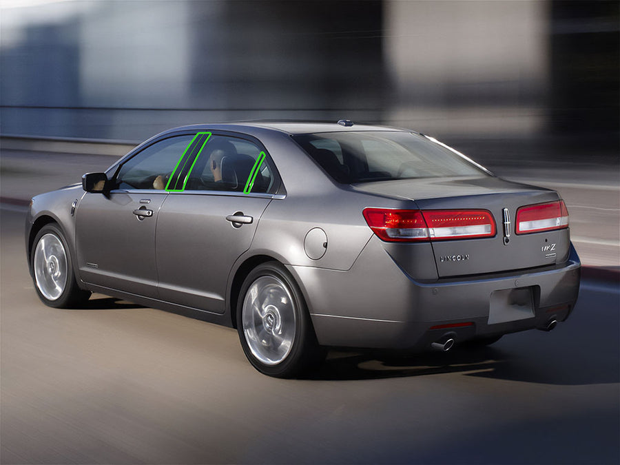 lincoln mkz 2007-2012 Pillar Post Trim Installation Location