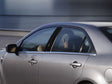 lincoln mkz 2007-2012 Brushed Aluminum Black Pillar Cover Diagram