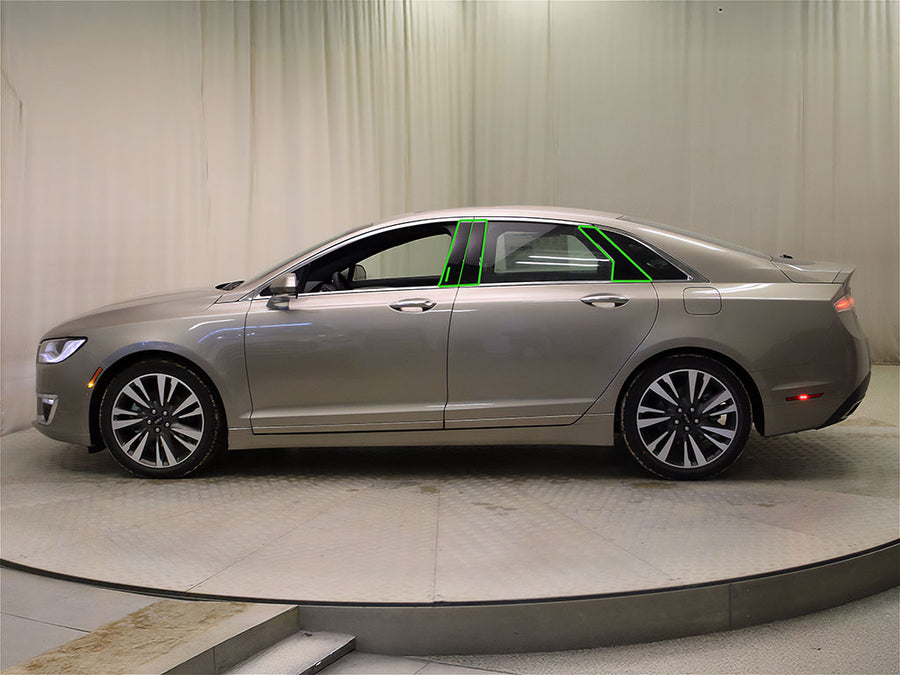 lincoln mkz 2013-2020 (w/ keypad) Pillar Post Trim Installation Location