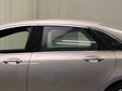 lincoln mkz 2013-2020 (w/ keypad) Brushed Aluminum Black Pillar Cover Diagram