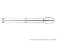 nautilus 3M Clear Bra Door Cup Precut PPF Diagram