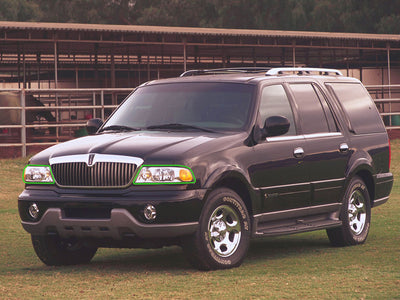 lincoln navigator 1998-2002 Headlight Protection Installation Location