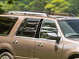 lincoln navigator 1998-2017 Brushed Aluminum Black Pillar Cover Diagram