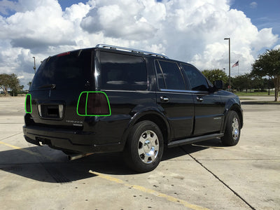 navigator Tail Light Tint Installation Points
