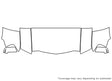 navigator 3M Clear Bra Hood Precut PPF Diagram