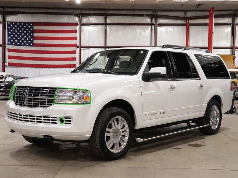 lincoln navigator 2007-2014 Headlight Protection Installation Location