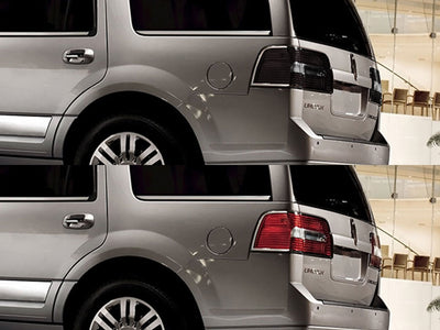 navigator Before and After Smoked Taillights