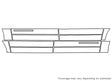 navigator Avery Dennison Clear Bra Door Cup Precut PPF Diagram
