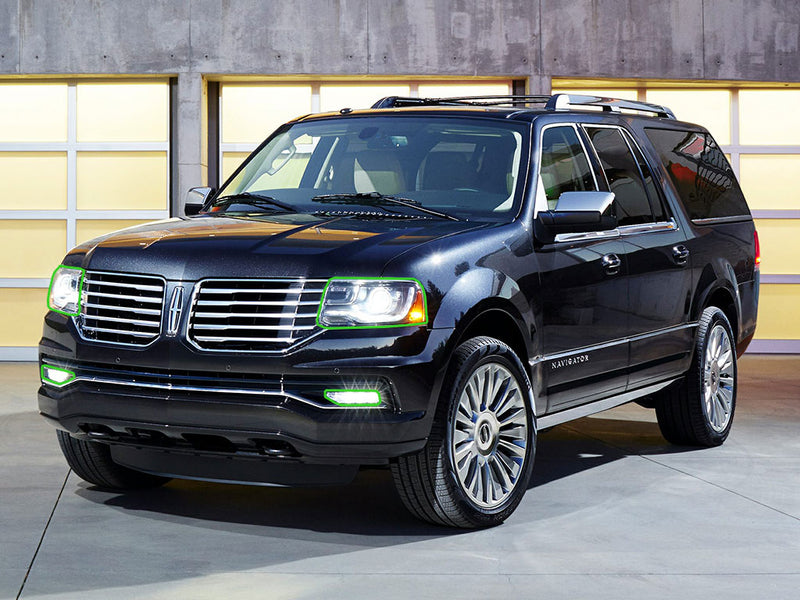 lincoln navigator 2015-2017 Headlight Protection Installation Location
