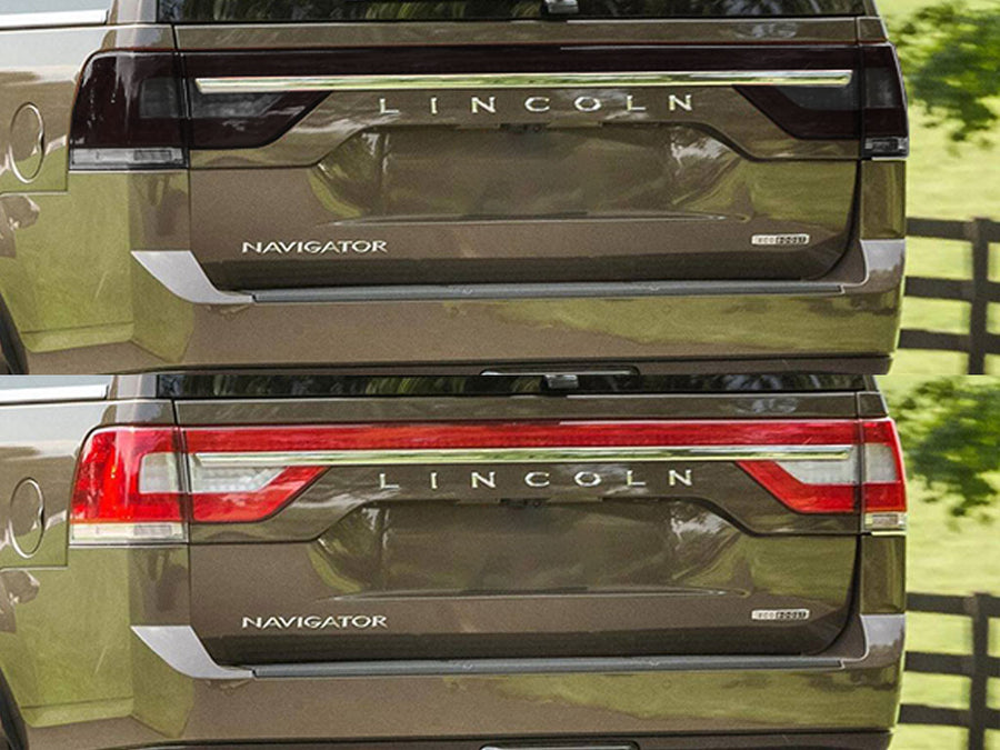 navigator Before and After Smoked Taillights