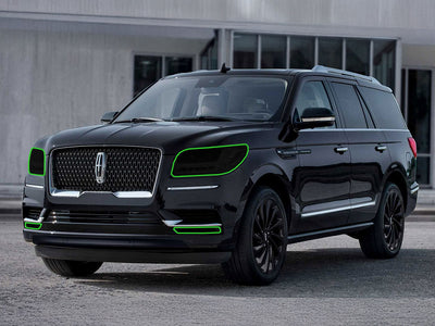 lincoln navigator 2018-2021 Headlight Tint Location