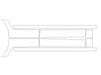 navigator Avery Dennison Clear Bra Door Cup Precut PPF Diagram