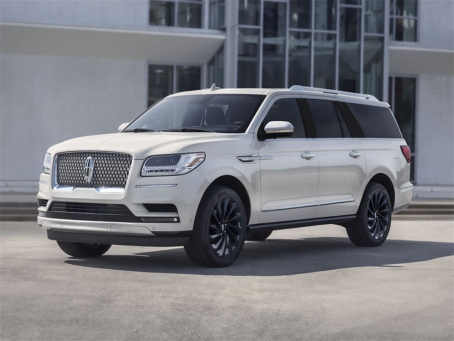 lincoln navigator 2018-2024 Piano Black Pillar Trim