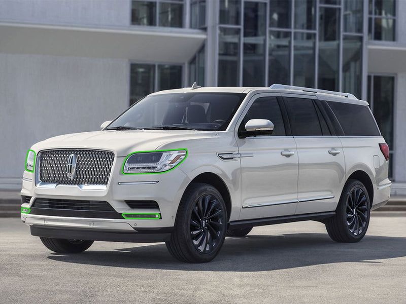lincoln navigator 2022-2024 Headlight Protection Installation Location