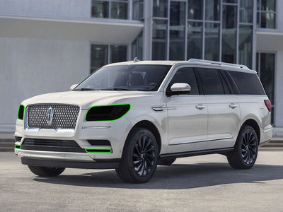 lincoln navigator 2022-2024 Headlight Tint Location