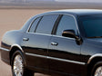 lincoln town car 1998-2011 Brushed Aluminum Black Pillar Cover Diagram