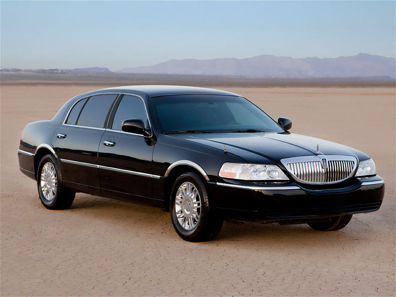 lincoln town car 1998-2011 Piano Black Pillar Trim