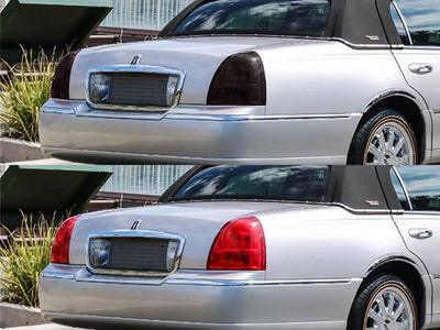town car Before and After Smoked Taillights