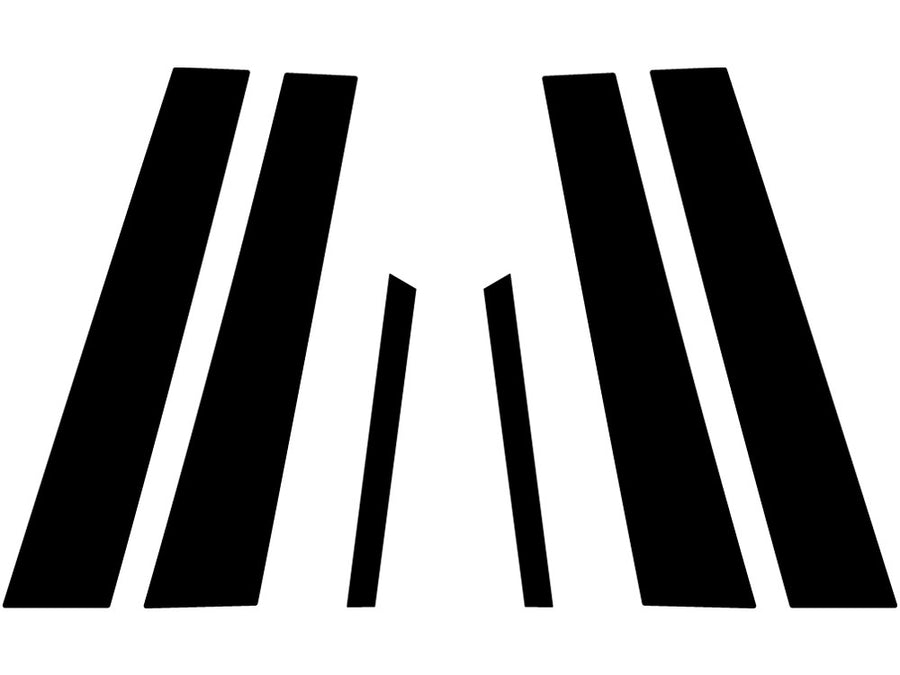 lincoln zephyr 2006-2006 Camo Pillar Trim Diagram