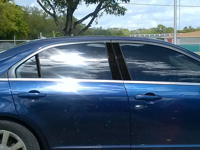 lincoln zephyr 2006-2006 Brushed Aluminum Black Pillar Cover Diagram