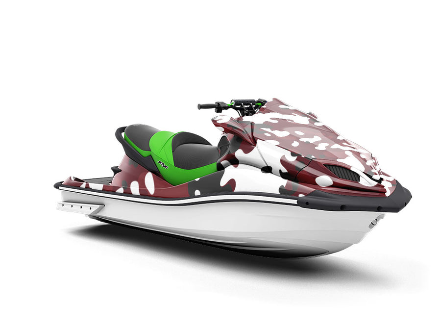 Lipstick Multicam Camouflage Jet Ski Vinyl Customized Wrap