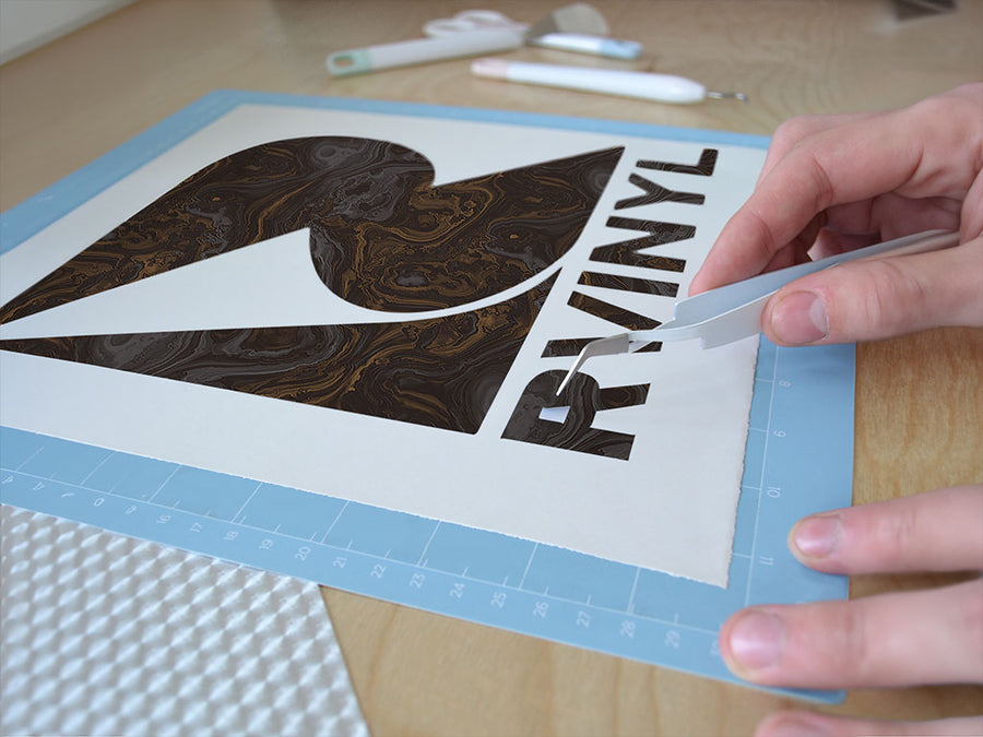 liquid agate epoxy resin Easy Weed Craft Vinyl