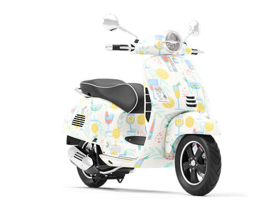 Liquid Courage Alcohol Vespa Scooter Wrap Film