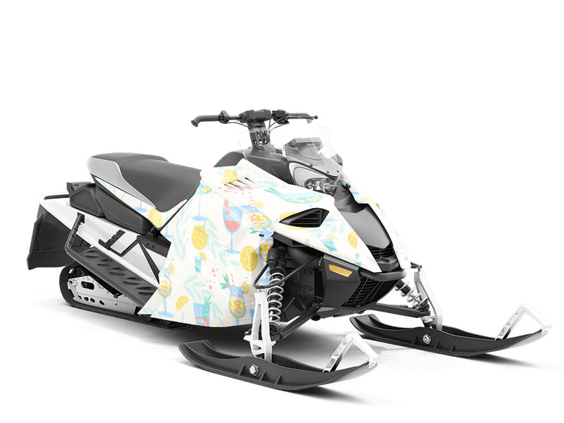 Liquid Courage Alcohol Custom Wrapped Snowmobile