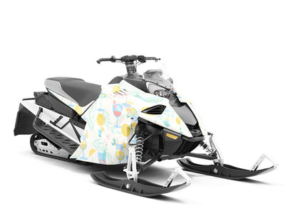 Liquid Courage Alcohol Custom Wrapped Snowmobile