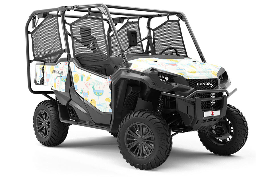 Liquid Courage Alcohol Utility Vehicle Vinyl Wrap