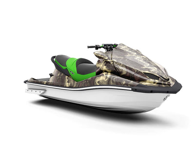 Liquid Gold Epoxy-Resin Jet Ski Vinyl Customized Wrap