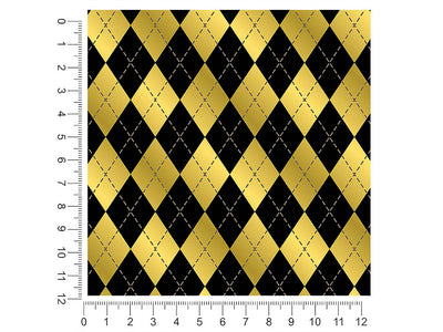 liquid gold argyle 1ft x 1ft Craft Sheets