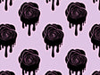 Liquid Rose Gothic Vinyl Wrap Pattern~Rwraps Series 914 Digitally Printed Vinyl Wrap~0