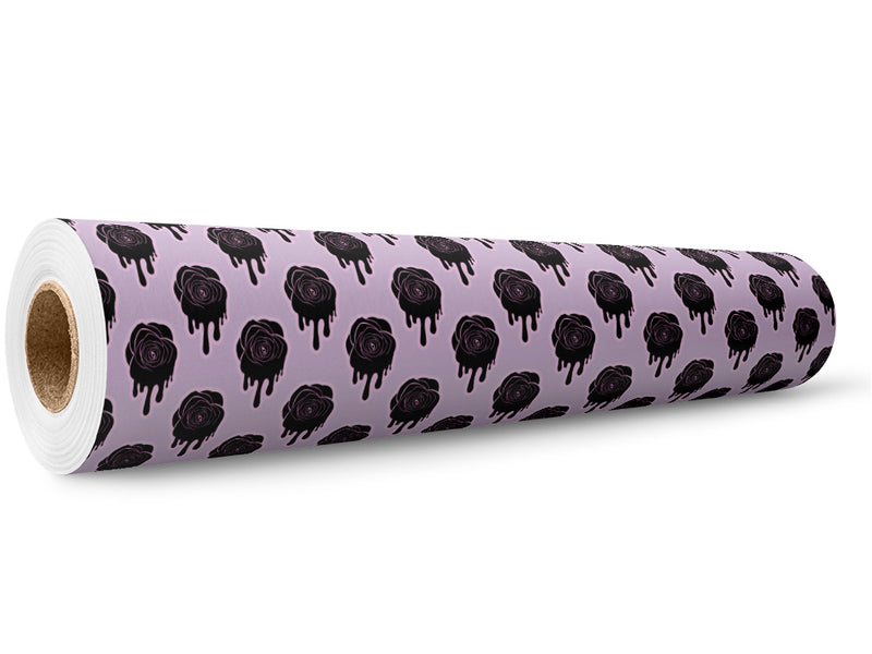 Liquid Rose Gothic Wrap Film Wholesale Roll~Rwraps Series 914 Digitally Printed Vinyl Roll~5