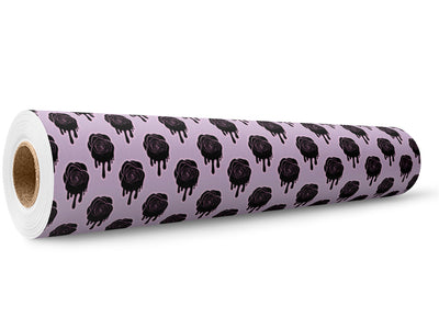 Liquid Rose Gothic Wrap Film Wholesale Roll~Rwraps Series 914 Digitally Printed Vinyl Roll~5