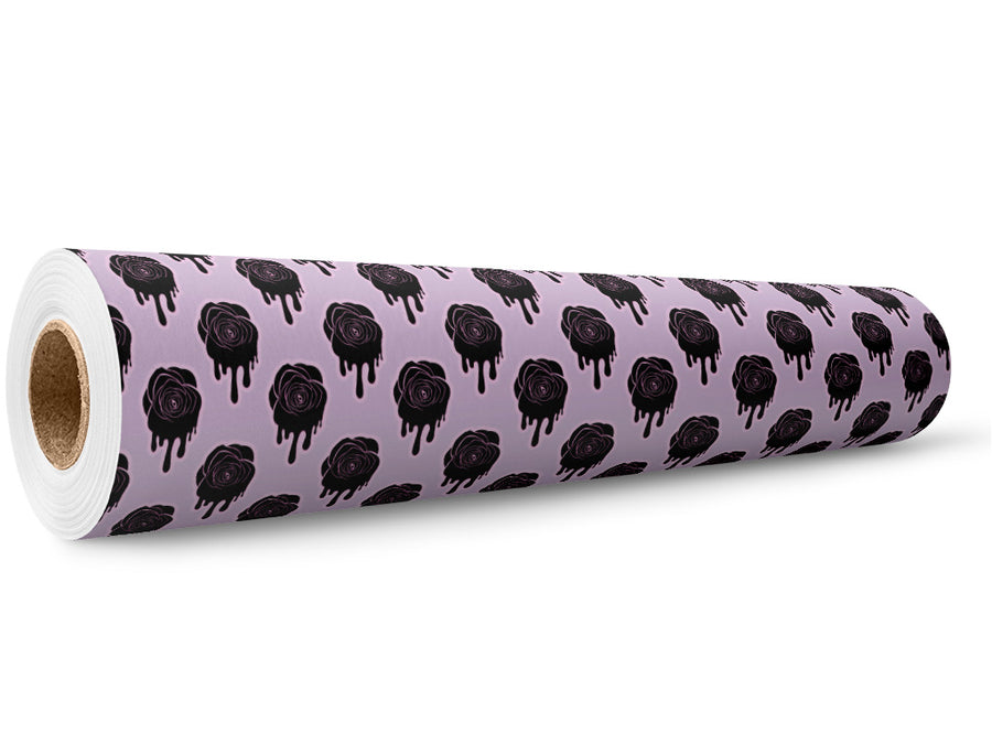 Liquid Rose Gothic Wrap Film Wholesale Roll~Rwraps Series 914 Digitally Printed Vinyl Roll~5