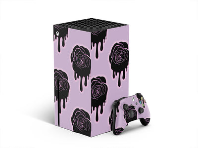 liquid rose gothic XBOX DIY Decal