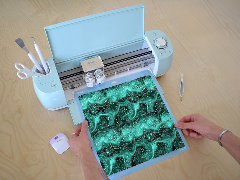 liquid stone gemstone films Cricut Compatible Vinyl