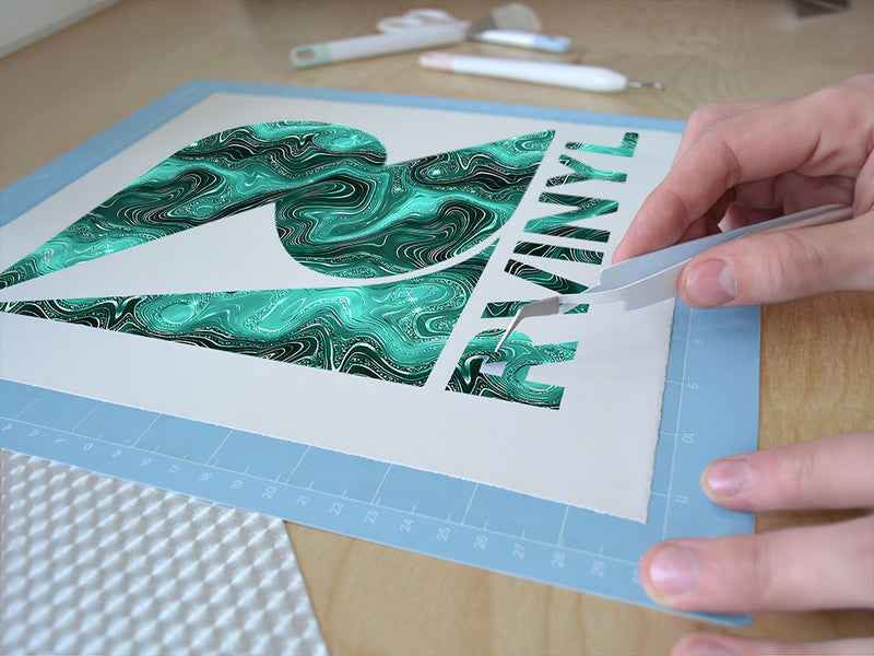 liquid stone gemstone films Easy Weed Craft Vinyl