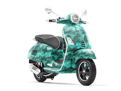 Liquid Stone Gemstone Vespa Scooter Wrap Film