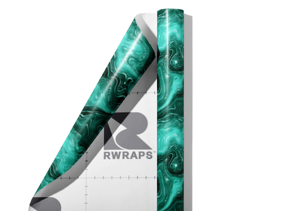 Liquid Stone Gemstone Wrap Film Sheets~Rwraps Series 914 Liquid Stone Gemstone Scrolled Sheet~3