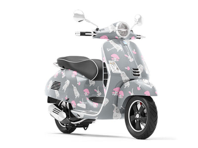 Listening In Animal Vespa Scooter Wrap Film