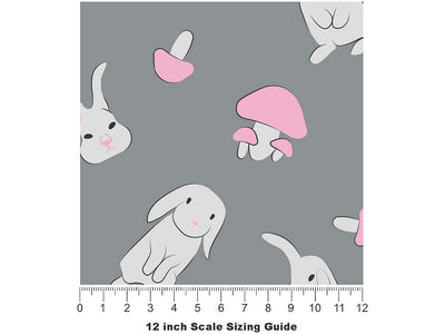 Listening In Animal Vinyl Film Pattern Size 12 inch Scale~Rwraps Listening In Animal Sizing Chart~2