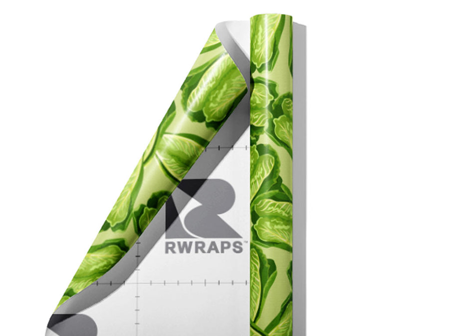 Little Caesar Romaine Vegetable Wrap Film Sheets~Rwraps Series 914 Little Caesar Romaine Vegetable Scrolled Sheet~3