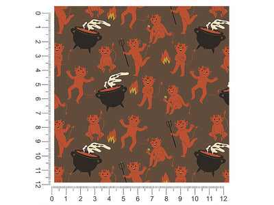 little devil halloween 1ft x 1ft Craft Sheets