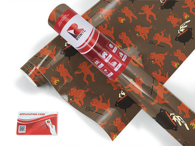 little devil halloween Craft Vinyl Roll