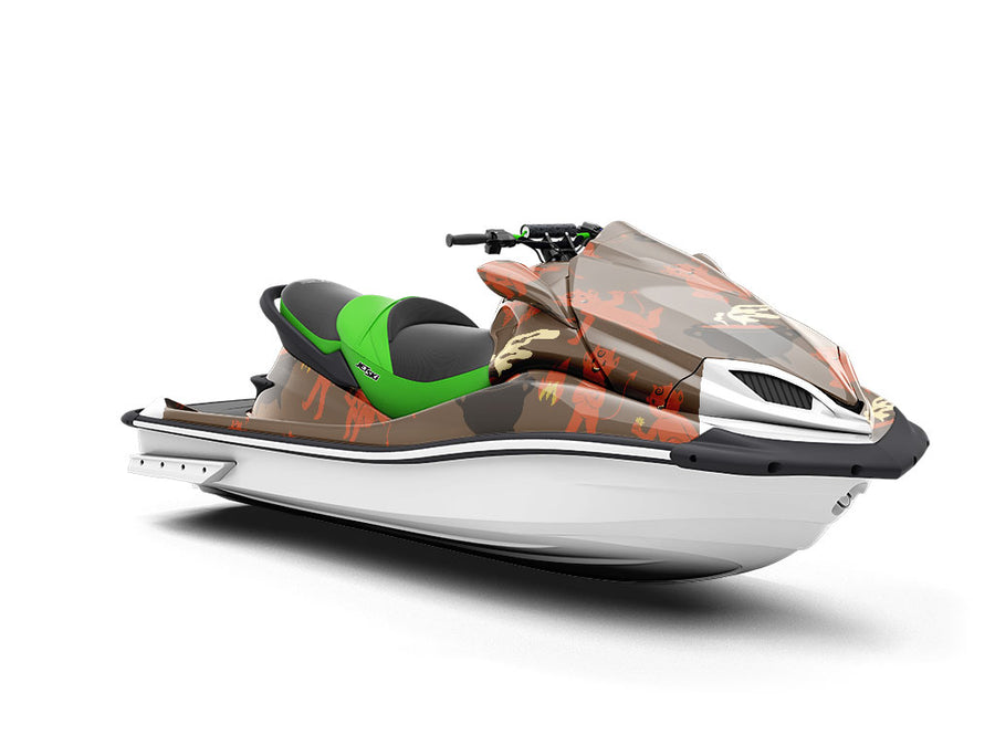 Little Devil Halloween Jet Ski Vinyl Customized Wrap