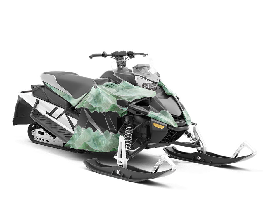 Little Monster Gemstone Custom Wrapped Snowmobile