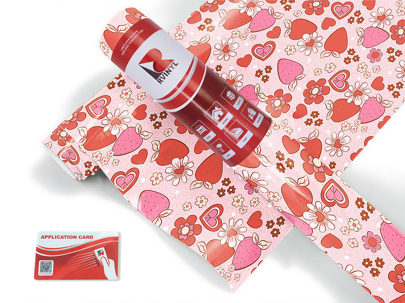 little scarlet fruit Craft Vinyl Roll